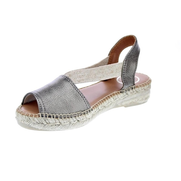 Alpargatas Toni Pons zapatos Mujer modelo Etna Oro Elástico