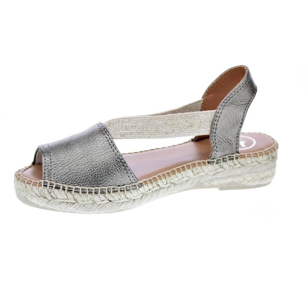 Alpargatas Toni Pons zapatos Mujer modelo Etna Oro Elástico