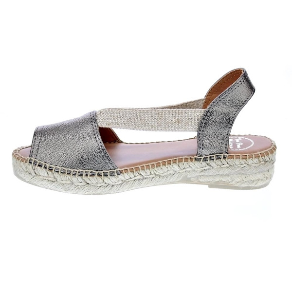 Alpargatas Toni Pons zapatos Mujer modelo Etna Oro Elástico