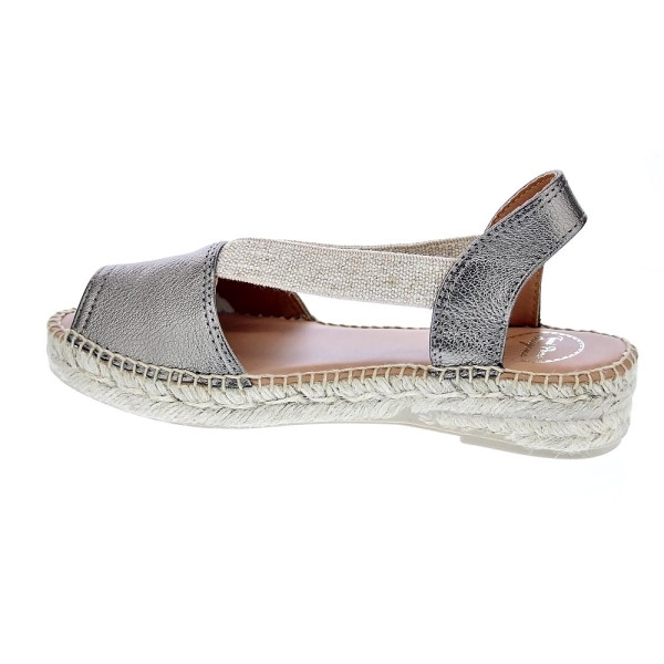 Alpargatas Toni Pons zapatos Mujer modelo Etna Oro Elástico