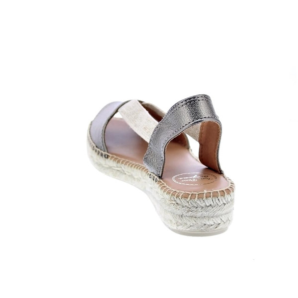 Alpargatas Toni Pons zapatos Mujer modelo Etna Oro Elástico