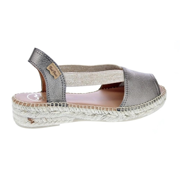 Alpargatas Toni Pons zapatos Mujer modelo Etna Oro Elástico