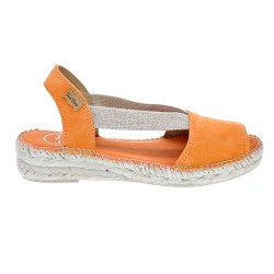 Alpargatas Toni Pons zapatos Mujer modelo Ella Naranja 