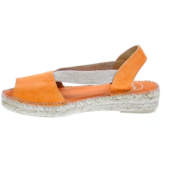 Alpargatas Toni Pons zapatos Mujer modelo Ella Naranja 