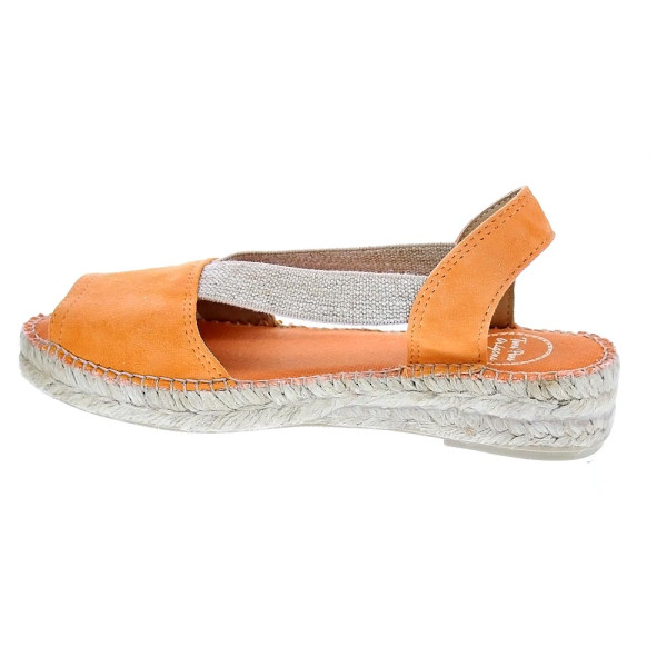 Alpargatas Toni Pons zapatos Mujer modelo Ella Naranja 