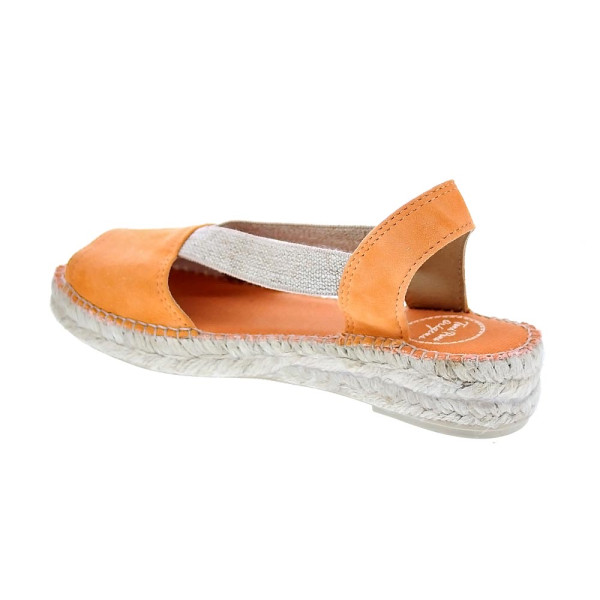 Alpargatas Toni Pons zapatos Mujer modelo Ella Naranja 