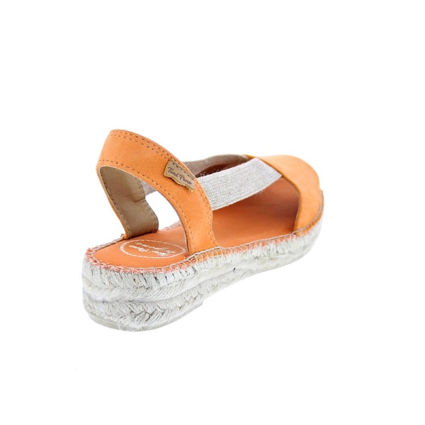 Alpargatas Toni Pons zapatos Mujer modelo Ella Naranja 
