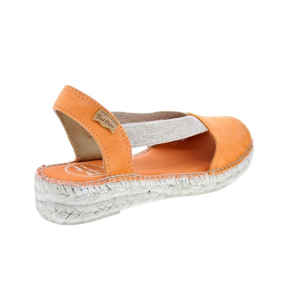Alpargatas Toni Pons zapatos Mujer modelo Ella Naranja 