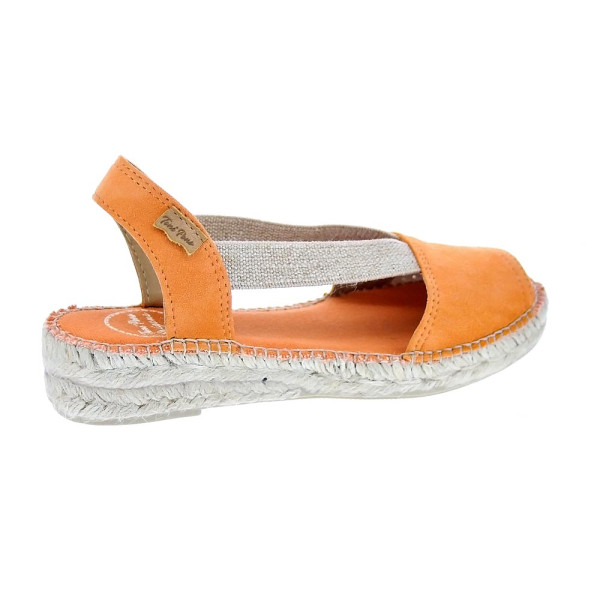 Alpargatas Toni Pons zapatos Mujer modelo Ella Naranja 