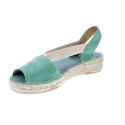 Alpargatas Toni Pons zapatos Mujer modelo Ella Verde 