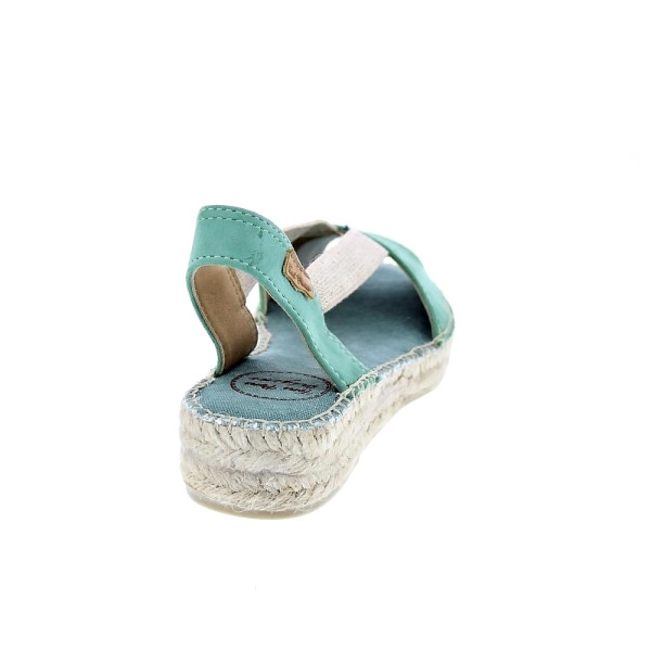 Alpargatas Toni Pons zapatos Mujer modelo Ella Verde 