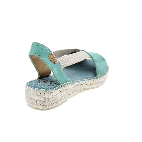 Alpargatas Toni Pons zapatos Mujer modelo Ella Verde 