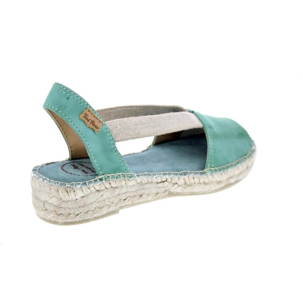 Alpargatas Toni Pons zapatos Mujer modelo Ella Verde 