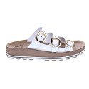Sandalias Fantasy Sandals zapatos Mujer modelo Leoni Blanco 