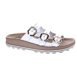 Sandalias Fantasy Sandals zapatos Mujer modelo Leoni Blanco  2
