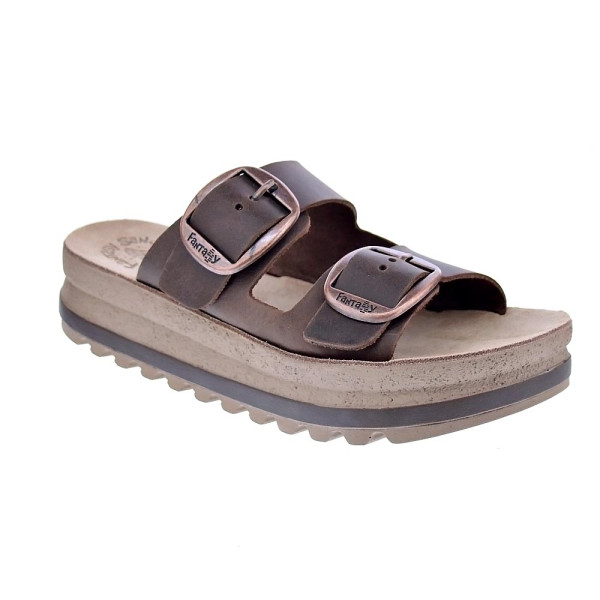Sandalias Fantasy Sandals zapatos Mujer modelo Gogo Marrón 