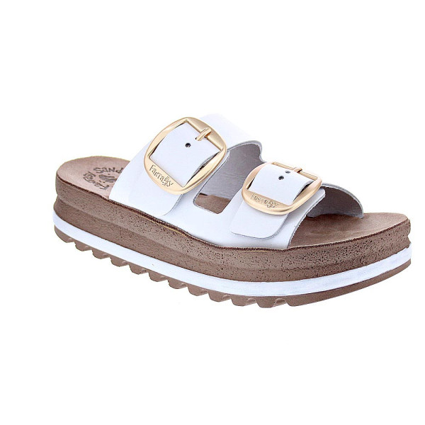 Sandalias Fantasy Sandals zapatos Mujer modelo Gogo Blanco 