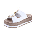 Sandalias Fantasy Sandals zapatos Mujer modelo Gogo Blanco 