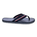 Sandalias Tommy Hilfiger zapatos Hombre modelo Hilfiger Leather Negro 