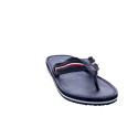 Sandalias Tommy Hilfiger zapatos Hombre modelo Hilfiger Leather Negro 