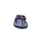 Sandalias Tommy Hilfiger zapatos Hombre modelo Hilfiger Leather Negro 