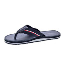 Sandalias Tommy Hilfiger zapatos Hombre modelo Hilfiger Leather Negro 