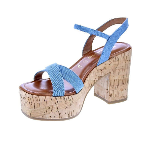 Sandalias Tamaris zapatos Mujer modelo 28034 Azul 
