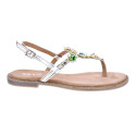 Sandalias Keys zapatos Mujer modelo K9491 Oro 
