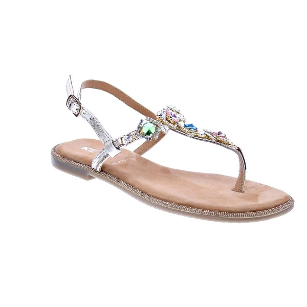 Sandalias Keys zapatos Mujer modelo K9491 Oro 