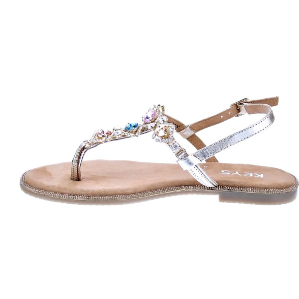 Sandalias Keys zapatos Mujer modelo K9491 Oro 