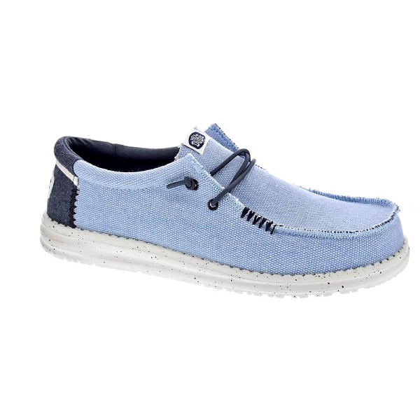Mocasines Hey Dude zapatos Hombre modelo Wally Coastline Gris 