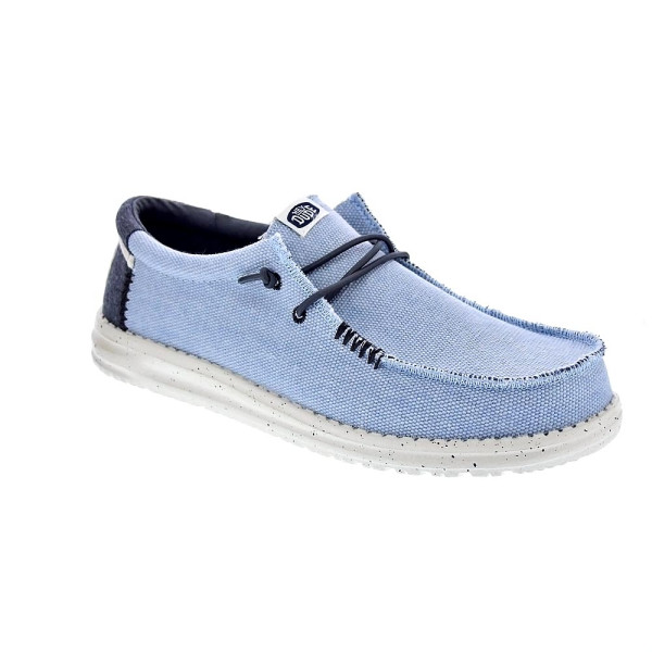 Mocasines Hey Dude zapatos Hombre modelo Wally Coastline Gris 