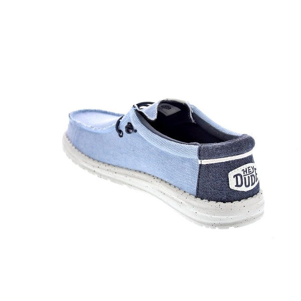 Mocasines Hey Dude zapatos Hombre modelo Wally Coastline Gris 