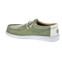 Mocasines Hey Dude zapatos Hombre modelo Wally Coastline Verde Elástico