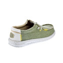 Mocasines Hey Dude zapatos Hombre modelo Wally Coastline Verde Elástico