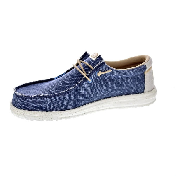 Mocasines Hey Dude zapatos Hombre modelo Wally Coastline Azul 