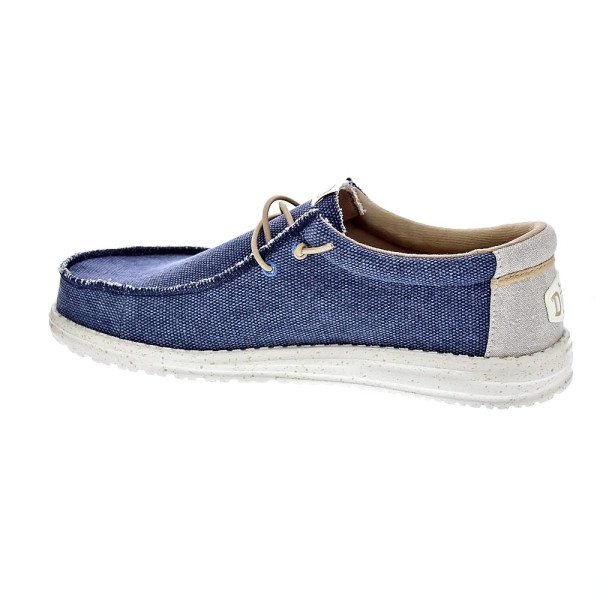 Mocasines Hey Dude zapatos Hombre modelo Wally Coastline Azul 