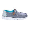 Mocasines Hey Dude zapatos Mujer modelo Wendy Heathered Gris 