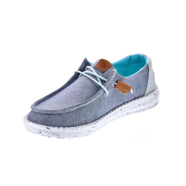 Mocasines Hey Dude zapatos Mujer modelo Wendy Heathered Gris 