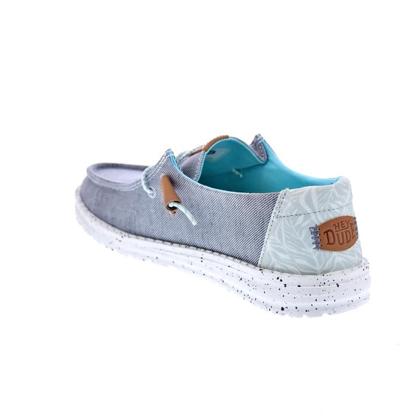 Mocasines Hey Dude zapatos Mujer modelo Wendy Heathered Gris 