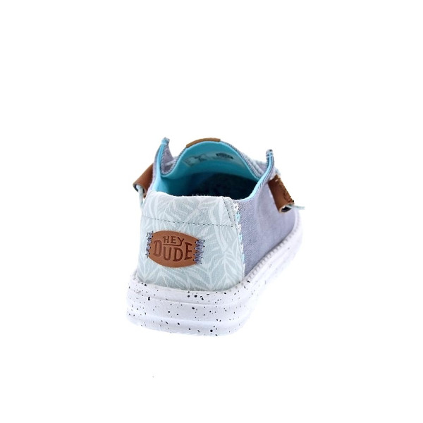 Mocasines Hey Dude zapatos Mujer modelo Wendy Heathered Gris 