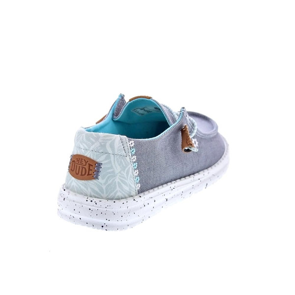 Mocasines Hey Dude zapatos Mujer modelo Wendy Heathered Gris 