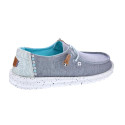 Mocasines Hey Dude zapatos Mujer modelo Wendy Heathered Gris 