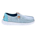 Mocasines Hey Dude zapatos Mujer modelo Wendy Heathered Azul 