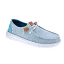 Mocasines Hey Dude zapatos Mujer modelo Wendy Heathered Azul 