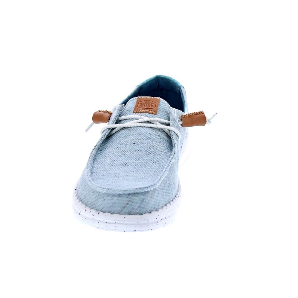 Mocasines Hey Dude zapatos Mujer modelo Wendy Heathered Azul 
