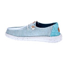 Mocasines Hey Dude zapatos Mujer modelo Wendy Heathered Azul 