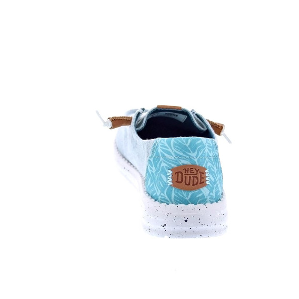 Mocasines Hey Dude zapatos Mujer modelo Wendy Heathered Azul 