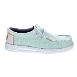 Mocasines Hey Dude zapatos Hombre modelo Wally Coastline Azul Elástico