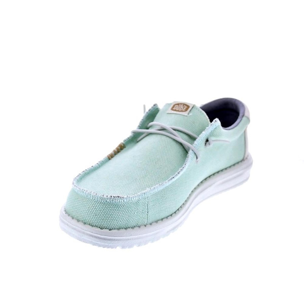 Mocasines Hey Dude zapatos Hombre modelo Wally Coastline Azul Elástico